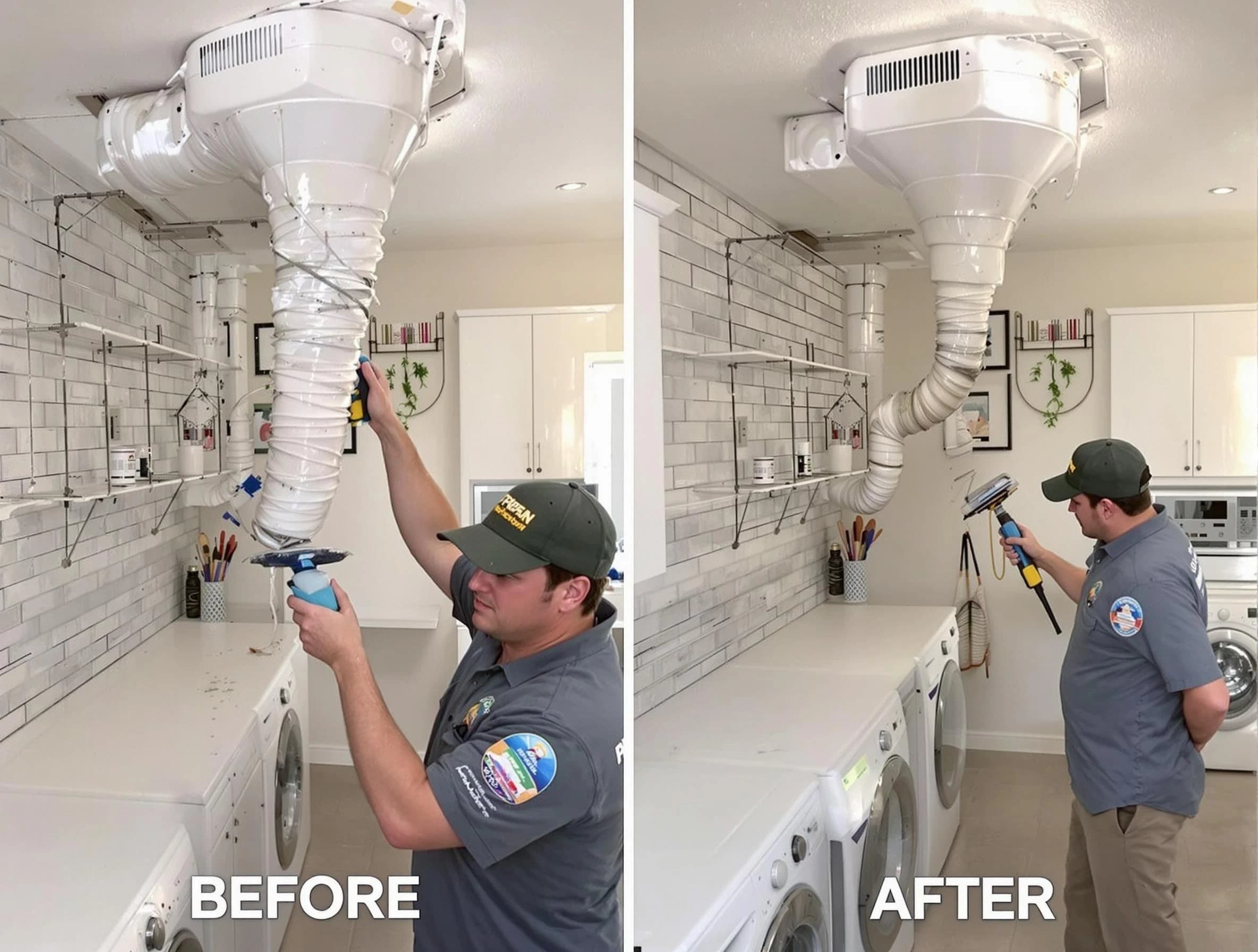 Professional dryer exhaust vent cleaning by Chickasha Dryer Vent Cleaning in Chickasha