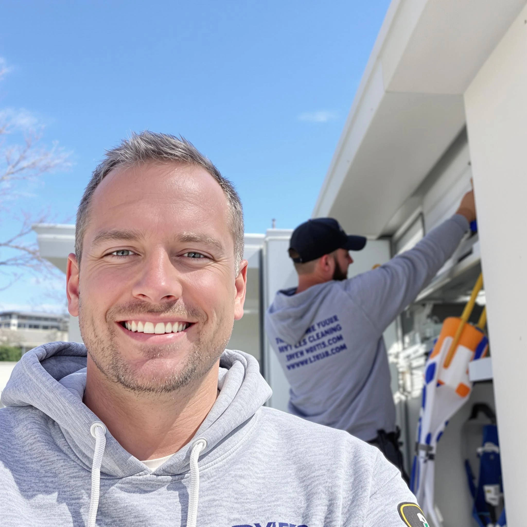 The Chickasha Dryer Vent Cleaning team.