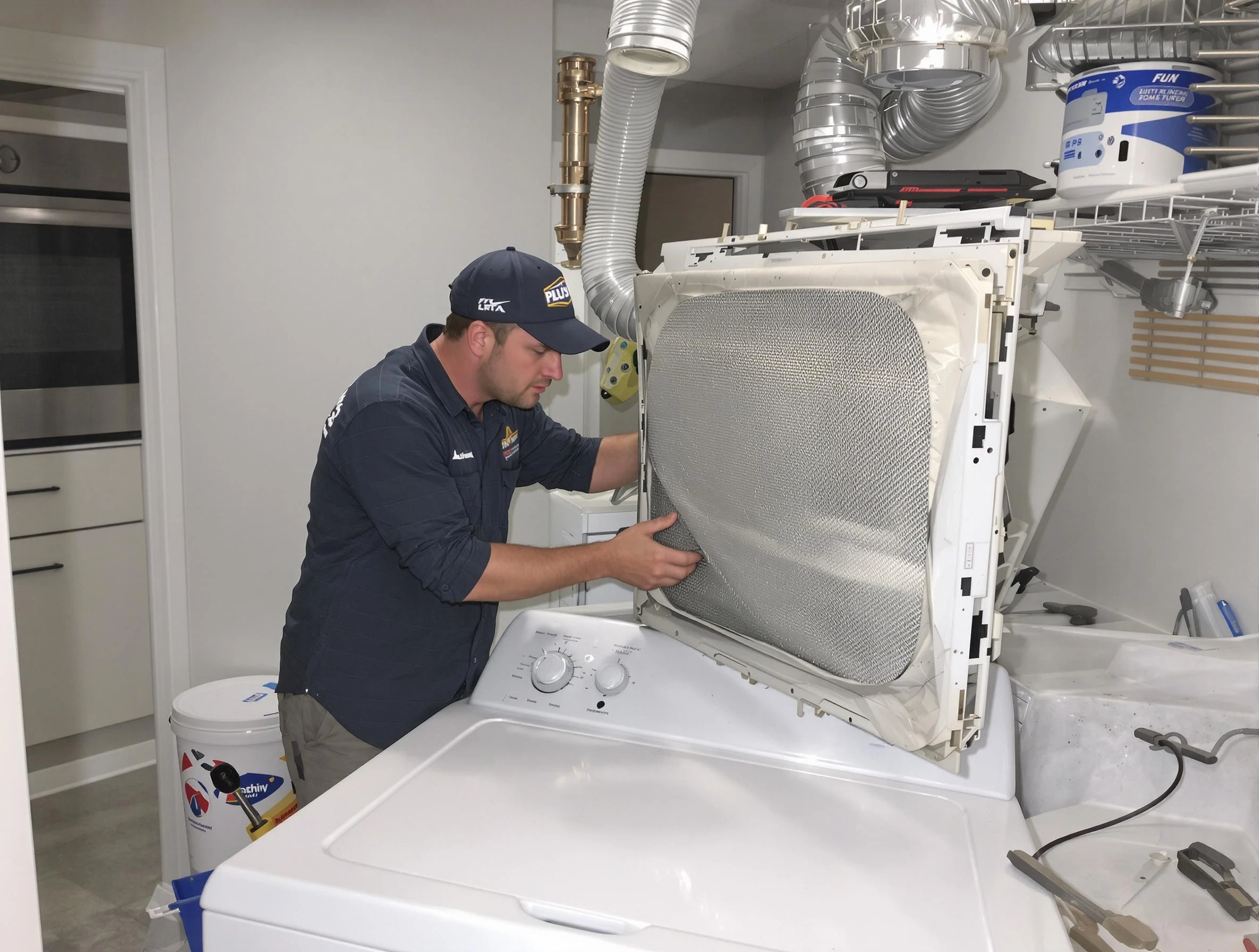 Expert vent cover replacement by Chickasha Dryer Vent Cleaning in Chickasha